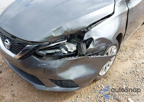 2016 Nissan Sentra S из США, поврежденный, VIN 3N1AB7APXGY324594